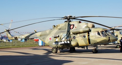 Mi-8AMTSh: M&aacute;y bay tấn c&ocirc;ng 