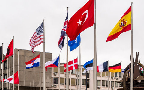 Trụ sở của NATO đặt tại Brussels (Bỉ)