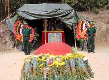 Nơi an t&aacute;ng Đại tướng V&otilde; Nguy&ecirc;n Gi&aacute;p
