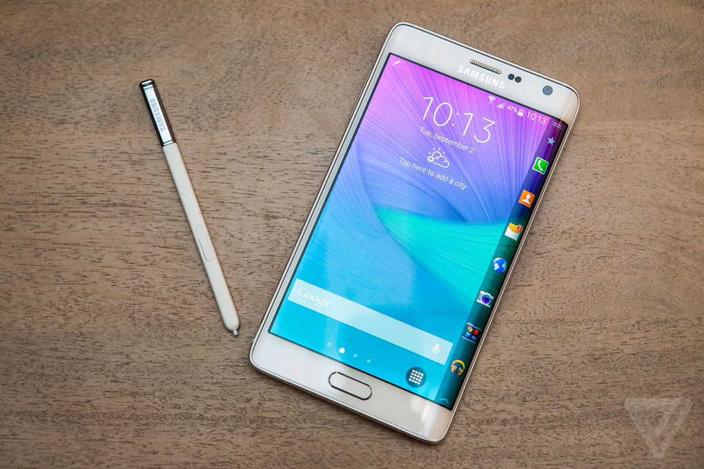 Note Edge l&agrave; smartphone mới nhất của Samsung c&oacute; thiết kế đột ph&aacute;