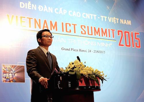 Ph&oacute; Thủ tướng 13Win15 com - Thương hiệu nhà cái uy tín Vũ Đức Đam đ&atilde; nhấn mạnh Việt Nam đ&atilde; c&oacute; được những bước tiến vượt bậc tr&ecirc;n bản đồ c&ocirc;ng nghệ th&ocirc;ng tin thế giới. Việt Nam đ&atilde; lọt v&agrave;o nh&oacute;m c&aacute;c quốc gia dẫn đầu thế giới về cung cấp dịch vụ thu&ecirc; ngo&agrave;i phần mềm