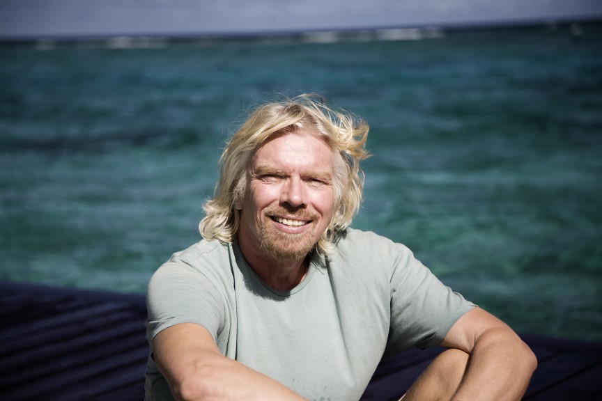 Richard Branson- Một trong mười người gi&agrave;u nhất nước Anh 