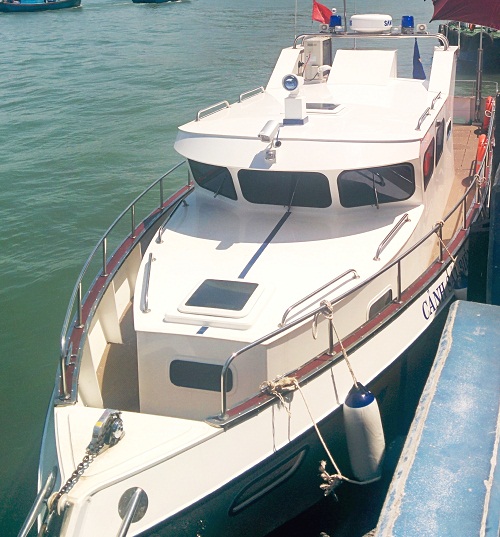 Xuồng tuần tra cao tốc H47P do PVFCCo t&agrave;i trợ 