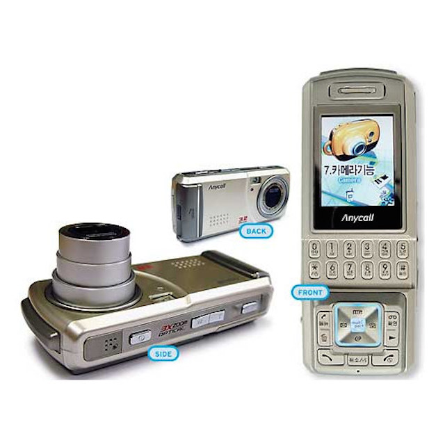 Samsung SPH-S2300 l&uacute;c ra đời l&agrave; một ph&aacute;t minh mới với zoom quang tới 3X