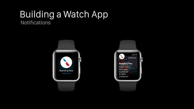 Việc hiển thị th&ocirc;ng b&aacute;o tr&ecirc;n chiếc đồng hồ th&ocirc;ng minh Apple sẽ c&oacute; 2 dạng