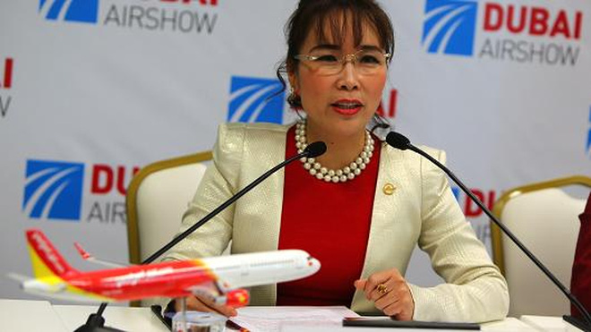Tổng gi&aacute;m đốc Vietjet Air, b&agrave; Nguyễn Thị Phương Thảo được cho l&agrave; người phụ nữ c&oacute; 'c&aacute;nh tay sắt bọc nhung'