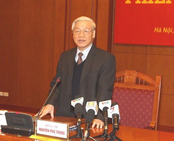 Tổng B&iacute; thư Nguyễn Ph&uacute; Trọng