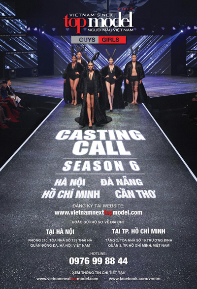 Vietnam&rsquo;s Next Top Model 2015 mở rộng phạm vi t&igrave;m kiếm người mẫu