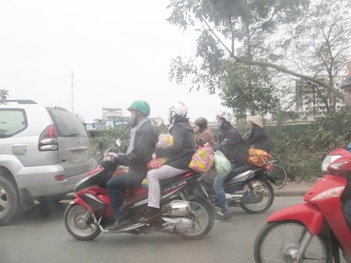 Nhiều người về qu&ecirc; ăn Tết, nay đ&atilde; l&ecirc;n Thủ đ&ocirc; để đi l&agrave;m