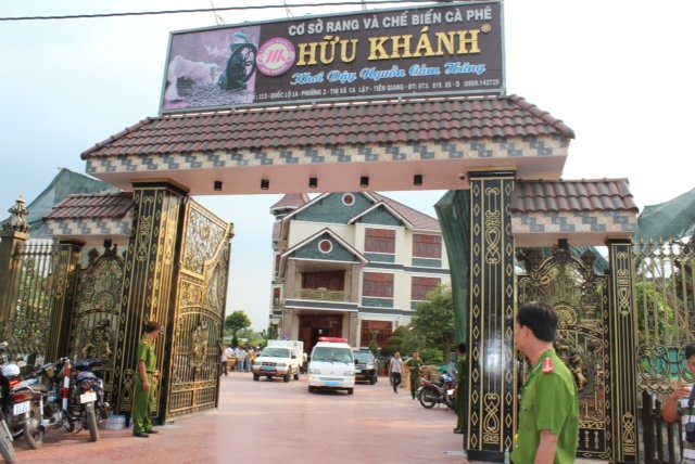 Hiện trường nơi xảy ra vụ việc