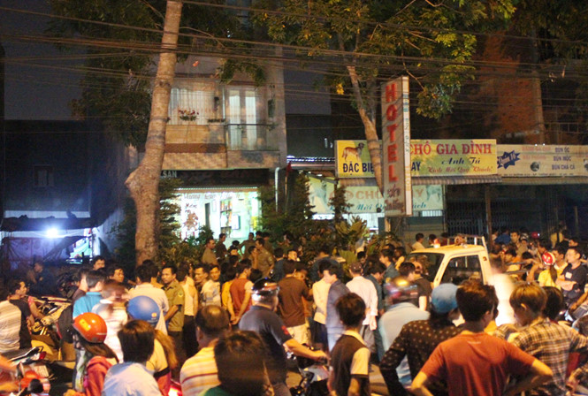 Kh&aacute;ch sạn S.B nơi xảy ra vụ &aacute;n mạng ở B&igrave;nh Dương