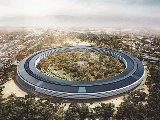 H&igrave;nh ảnh đại bản doanh mới của Apple