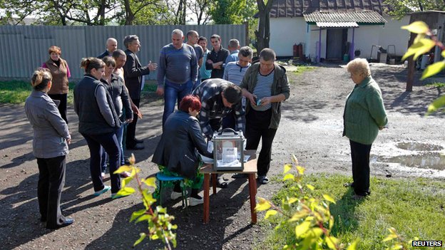 bầu cử tại miền Đ&ocirc;ng Ukraina
