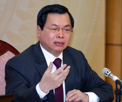 Bộ trưởng Vũ Huy Ho&agrave;ng n&oacute;i về kh&oacute; khăn khi gia nhập TPP