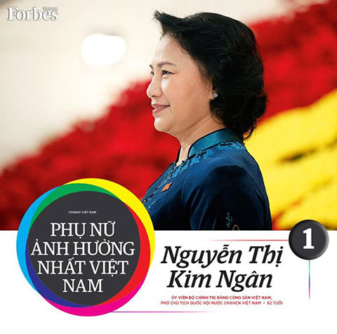 Forbes bầu b&agrave; Kim Ng&acirc;n: Người phụ nữ ảnh hưởng nhất VN