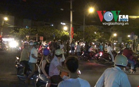 ‘Quái xế’ gây tai nạn giao thông rồi bỏ trốn bị lực lượng an ninh khống chế