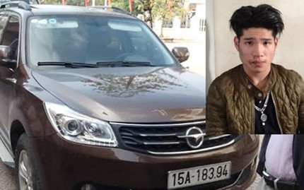 Đối tượng v&agrave; chiếc xe g&acirc;y tai nạn giao th&ocirc;ng