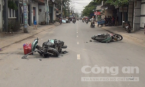 B&ugrave;i Chi Tuấn g&acirc;y tai nạn giao th&ocirc;ng khi trong người c&oacute; sẵn men say