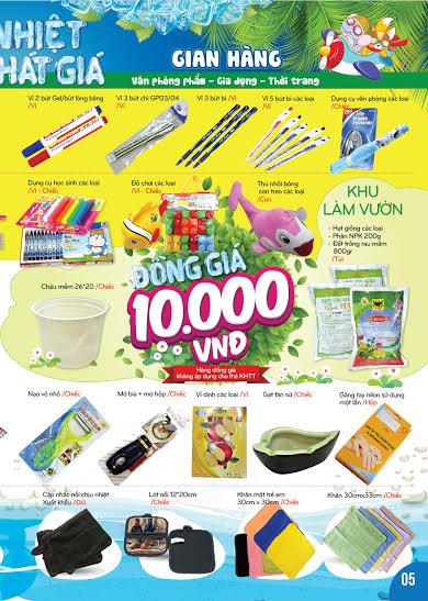 B&aacute;n h&agrave;ng một gi&aacute; ở Ocean Mart
