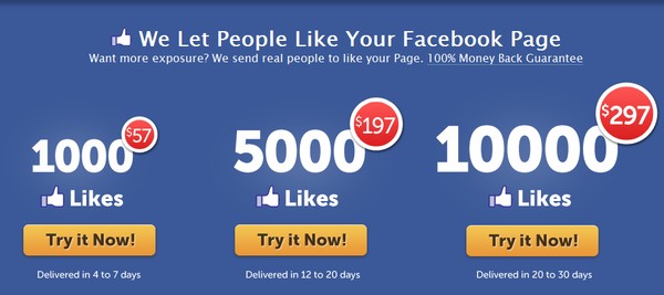 Rầm rộ b&aacute;n like tr&ecirc;n c&aacute;c trang mạng x&atilde; hội