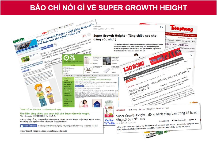 b&aacute;o ch&iacute; viết về Super Growth Heig