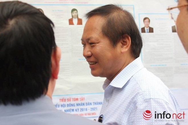 Bộ trưởng Trương Minh Tuấn trao đổi với thành viên đoàn giám sát bầu cử Quốc hội 2016 Bộ trưởng Trương Minh Tuấn trao đổi với thành viên đoàn giám sát bầu cử Quốc hội 2016