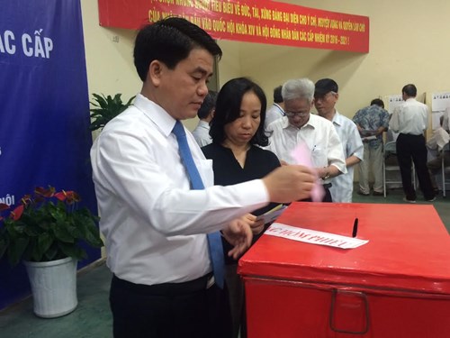 ông Nguyễn Đức Chung, Chủ tịch UBND TP Hà Nội