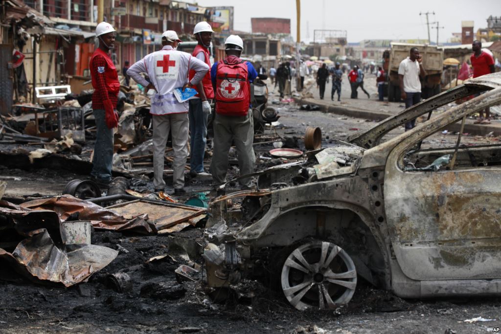 Đ&atilde; c&oacute; nhiều vụ khủng bố Boko Haram lợi dụng trẻ em để thực hiện đ&aacute;nh bom tự s&aacute;t ở Nigeria