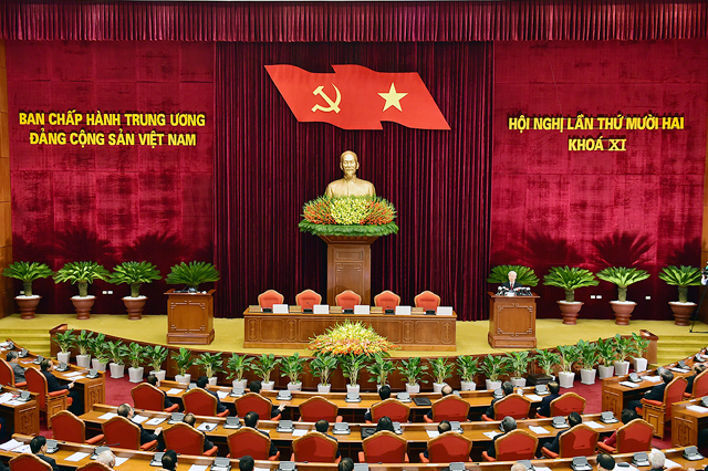 Hội nghị lần thứ 12 Ban Chấp h&agrave;nh Trung ương Đảng kh&oacute;a XI 