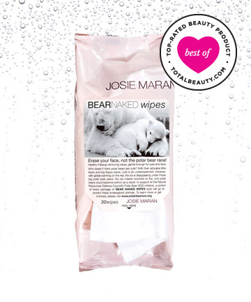 Josie Maran Bear Naked Wipes Loại giấy tẩy trang ho&agrave;n to&agrave;n tự nhi&ecirc;n cho l&agrave;n da trở n&ecirc;n nhẹ nh&agrave;ng, tươi mới