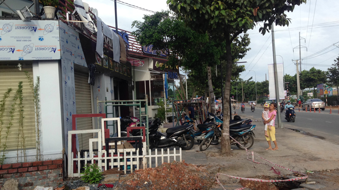 Hiện trường vụ tai nạn nam thanh ni&ecirc;n bị điện giật chết tại chỗ
