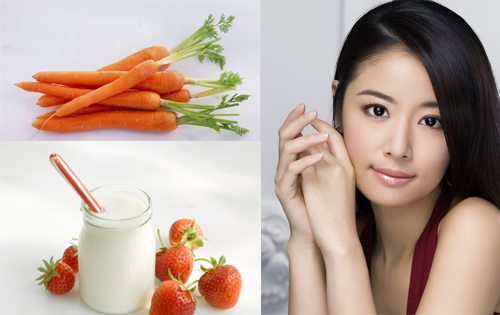 C&agrave; rốt được coi l&agrave; một b&iacute; quyết l&agrave;m đẹp rất hữu hiệu trong việc trị da ch&aacute;y nắng