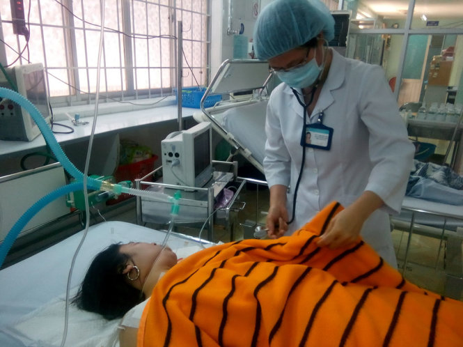 Chị D. tại bệnh viện