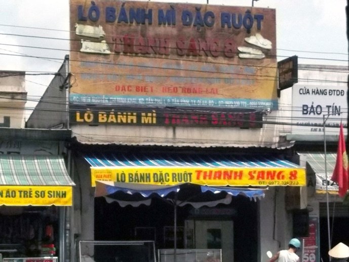Nơi xảy ra vụ hỏa hoạn l&ograve; b&aacute;nh m&igrave; ở B&igrave;nh Dương