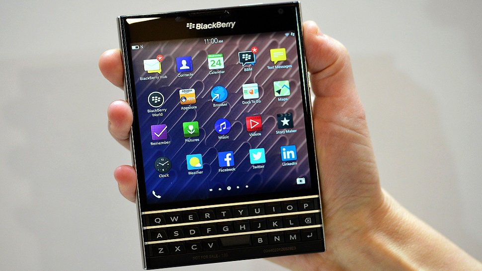 Blackberry Passport với b&agrave;n ph&iacute;m vật l&yacute;