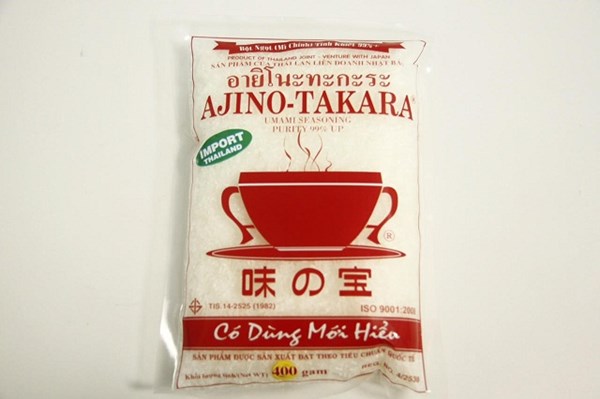 Dừng lưu th&ocirc;ng bột ngọt Ajino Takara của C&ocirc;ng ty H&agrave; Trung Hậu