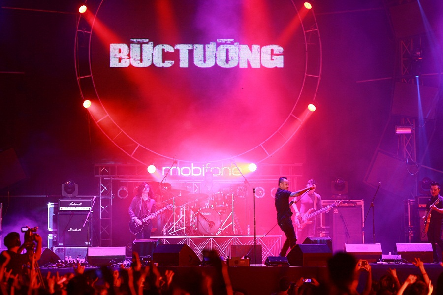 ban nhạc bức tường