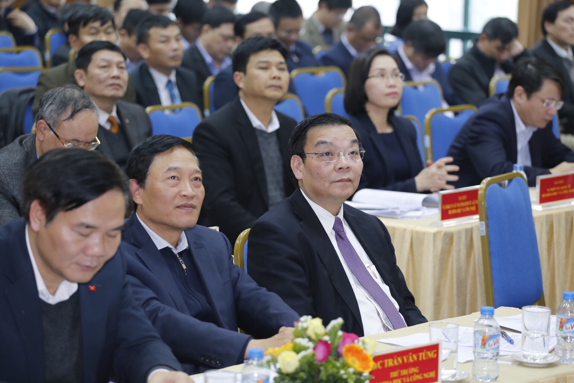 Bộ trưởng Chu Ngọc Anh v&agrave; Thứ trưởng Trần Văn T&ugrave;ng tham dự Hội nghị