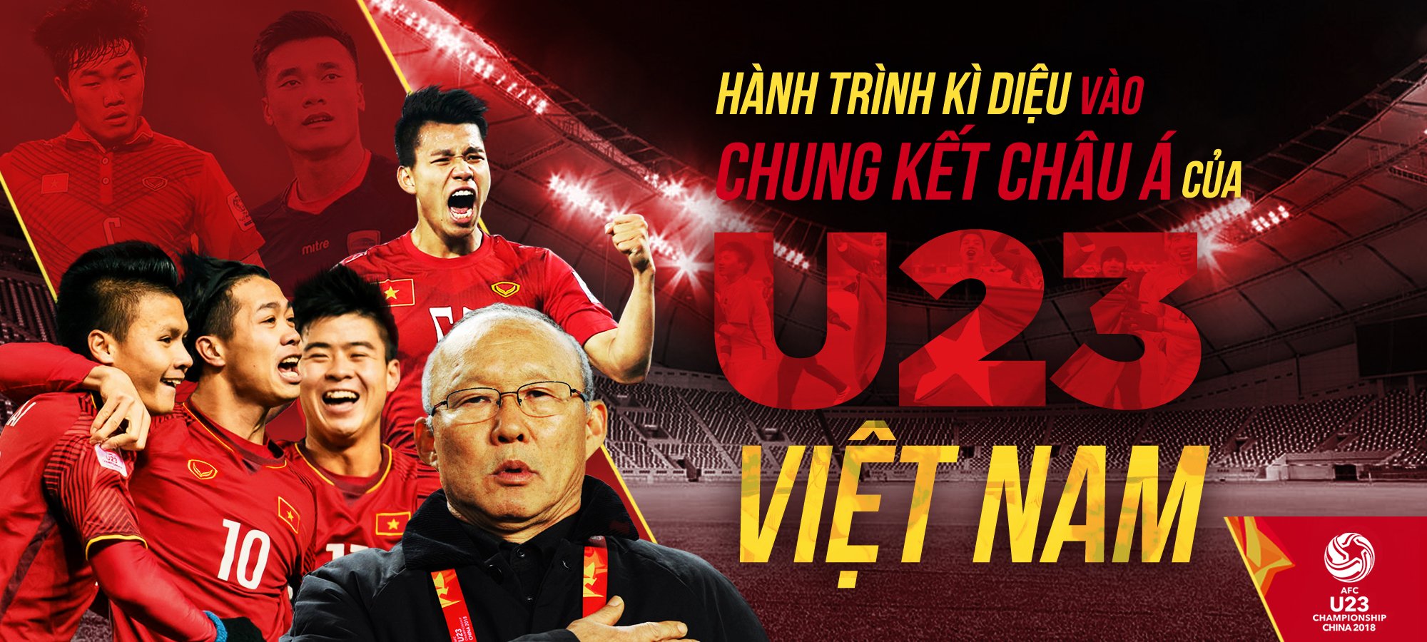 H&agrave;nh tr&igrave;nh kỳ diệu của đội tuyển quốc gia U23 Việt Nam tại VCK U23 ch&acirc;u &Aacute;