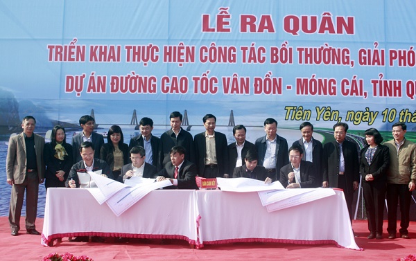 Quảng Ninh: Chi gần 1.400 tỷ đồng GPMB dự &aacute;n cao tốc V&acirc;n Đồn - M&oacute;ng C&aacute;i