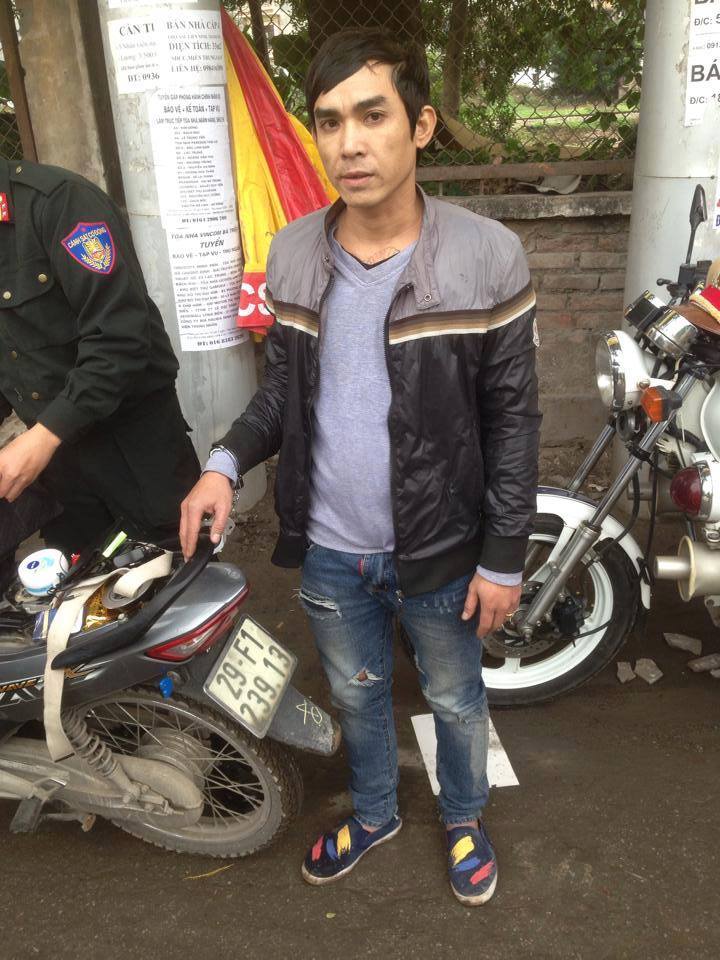Đối tượng Nguyễn Văn Kiệt tại chốt 