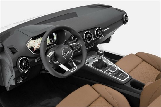 Thiết kế nội thất xe oto mới của Audi với chức năng buồng l&aacute;i &aacute;o thay thế cụm đồng hồ