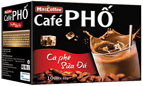 sản phẩm Maccoffee Cafe Phố - c&agrave; ph&ecirc; sữa đ&aacute;