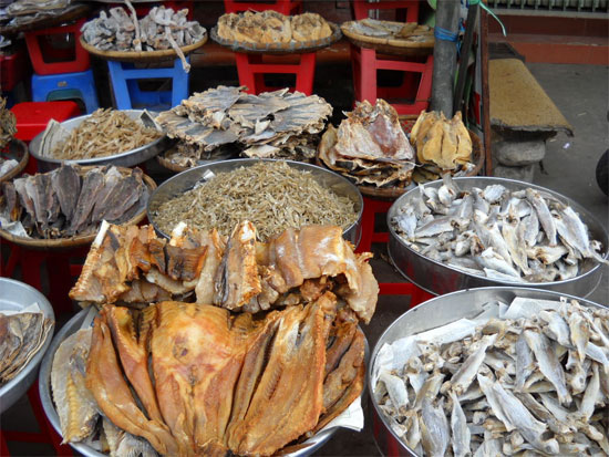 C&aacute; biển mang nhiều muối để chống thối