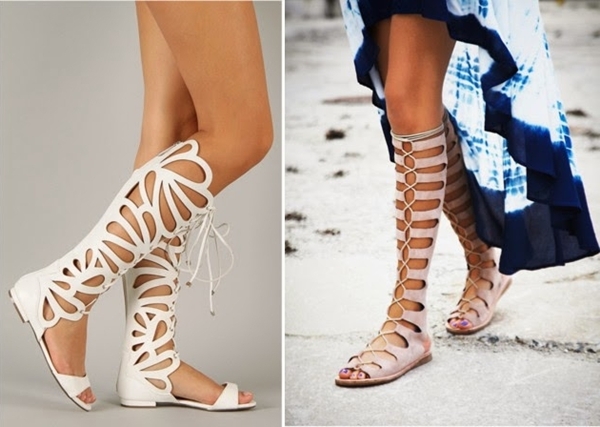 Sandal chiến binh cao cổ l&agrave; loại gi&agrave;y c&aacute;c n&agrave;ng 