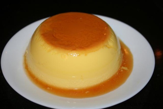 B&aacute;nh flan sữa tươi l&agrave; m&oacute;n ăn ưa th&iacute;ch của hầu hết trẻ nhỏ