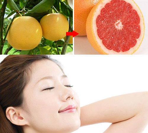 L&agrave;m đẹp từ bưởi l&agrave; phương ph&aacute;p được truyền tugj từ l&acirc;u trong d&acirc;n gian