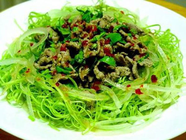 C&aacute;ch l&agrave;m gỏi rau muống chi&ecirc;n gi&ograve;n thơm ngon kh&aacute; đơn giản