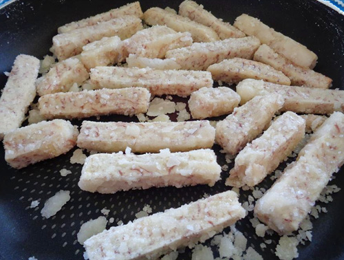 Ch&uacute; &yacute; khi s&ecirc;n khoai phải để lửa thật nhỏ