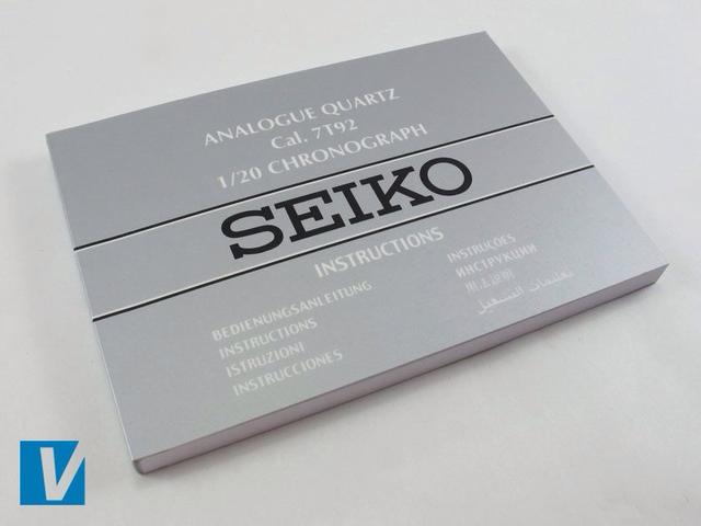 C&aacute;ch ph&acirc;n biệt đồng hồ Seiko ch&iacute;nh h&atilde;ng qua s&aacute;ch hướng dẫn sử dụng của nh&agrave; sản xuất